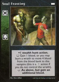 Soul Feasting [LotN set] - VTES card - Image 1