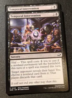 Temporal Intervention X2 - EOE - MTG - EN - NM - 0120 - Image 1