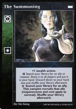 The Summoning [LotN set] - VTES card - Image 1