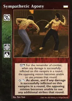 Sympathetic Agony [LotN set] - VTES card - Image 1