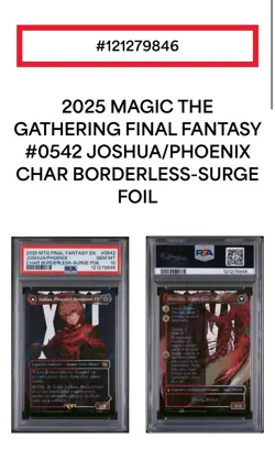 PSA 10 Gem Mint - Joshua, Phoenix's Dominant Borderless - Surge Foil - FCA MTG - Image 1