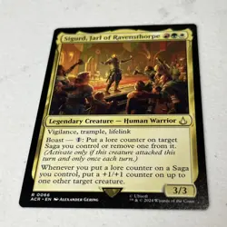 Sigurd Jarl of Ravensthorpe MTG Universes Beyond: Assassin's Creed 066 Rare - Image 1