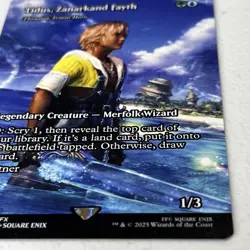 Tidus Zanarkand Fayth - Thrasios Triton Hero Showcase Final Fantasy 0058 MTG - Image 3