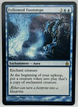 MTG Followed Footsteps Ravnica: City of Guilds Regular - Image 1