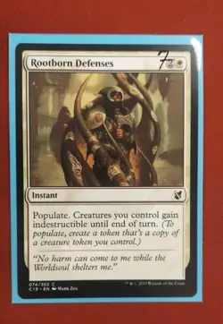 ROOTBORN DEFENSES Commander 2019 #74 C19(NM+)(MTG) - Image 1