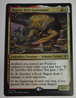 Ragost, Deft Gastronaut Edge of Eternities MTG - Image 1