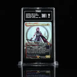 TAG 9 LIGHTNING, ARMY OF ONE 2025 MTG FINAL FANTASY #0320 BORDERLESS FOIL - Image 1
