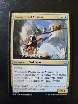 x1 Plumecreed Mentor BLB Bloomburrow MTG 228 UNCOMMON M/NM 1x - Image 1