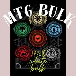 100 Card White Magic: The Gathering Bulk Lot - Common & Uncommon - 5 Rares - MTG - Image 1