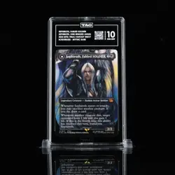 TAG 10 SEPHIROTH, FABLED SOLDIER MTG FINAL FANTASY #0317 BORDERLESS NON-FOIL - Image 1