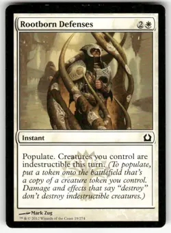 ROOTBORN DEFENSES #19 (COMMON) MTG RETURN TO RAVNICA - Image 1