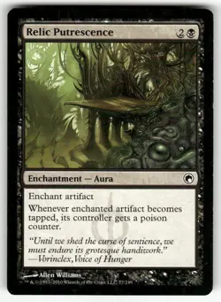RELIC PUTRESCENCE #77 (COMMON) MTG SCARS OF MIRRODIN - Image 1