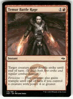 TEMUR BATTLE RAGE #116 (COMMON) MTG FATE REFORGED - Image 1