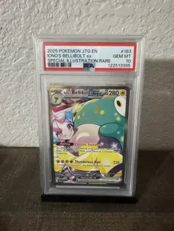 2025 Pokemon JTG EN Iono’s Bellibolt SIR #183 PSA 10 - Image 1