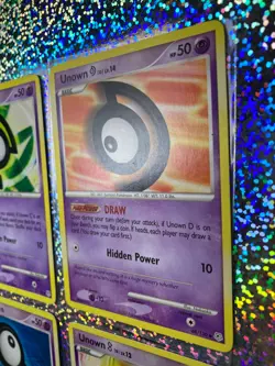 Pokemon Diamond & Pearl Regular Unown: 65/130 A; 66/130 B; 67/130 C; 68/130 D - Image 3