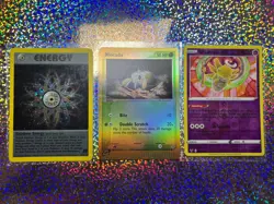 2000 Pokemon TCG Unlimited Team Rocket Rare Holo 17/82 Rainbow Energy - Image 1