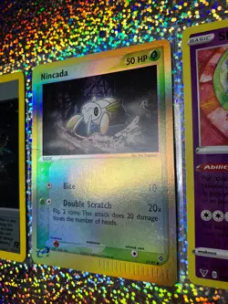 2000 Pokemon TCG Unlimited Team Rocket Rare Holo 17/82 Rainbow Energy - Image 5