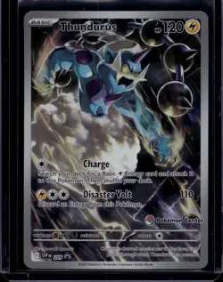 Pokemon TCG Thundurus 209 Scarlet & Violet Pokemon Center Promo NM - Image 1