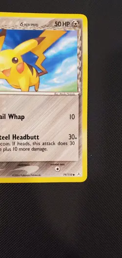 Pikachu (Delta Species) 79/110 Holon Phantoms Pokemon TCG LP 79/110 - Image 4