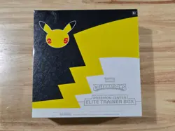 New Sealed Pokemon Center 25th Anniversary Celebrations Elite Trainer Box ETB #2 - Image 1