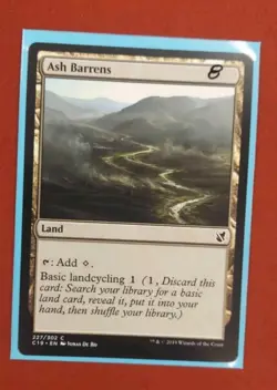 Ash Barrens #227 (NM) Commander 2019 C19 Magic MTG - Image 1