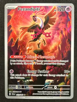 [NM] Fezandipiti 073/064 Illustration Rare Shrouded Fable Pokemon - Image 1