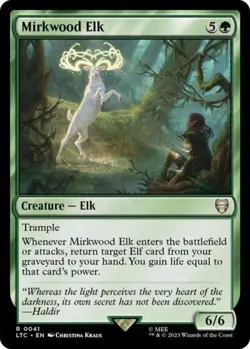Mirkwood Elk - Near Mint MTG - Image 1