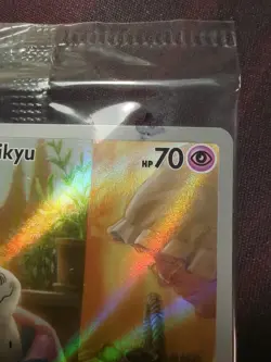 Pokemon Mimikyu 075 Illustration Rare Holo Black Star Promo SVP Sealed NM - Image 3