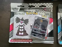 Black Bolt & White Flare Victini Illustration Collection + X2 Tech Sticker Packs - Image 3