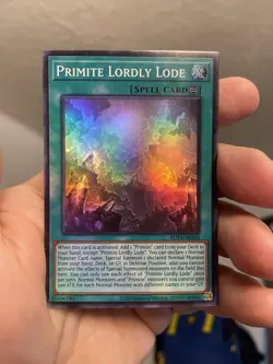 YUGIOH PRIMITE LORDLY LODE ASIA ENGLISH EDITION ROTA-AE058 SUPER RARE - Image 1