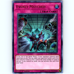 Yugioh Evenly Matched DUPO-EN099 1st Edition Ultra Rare Holo - NM 💎 - Image 1