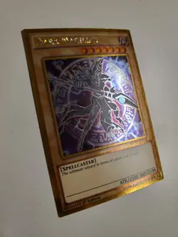 Dark Magician MVP1-ENG54 Gold Secret Rare Yugioh Movie Pack Card 1st Edition NM - Image 2