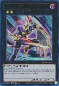 Number 65: Djinn Buster - BLMR-EN079 - Ultra Rare - 1st Edition NM YuGiOh! Batt - Image 1
