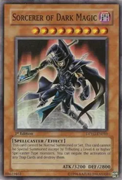 Sorcerer of Dark Magic - DPYG-EN010 - Super Rare - 1st Edition LP YuGiOh! Dueli - Image 1