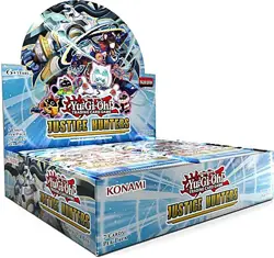 YuGiOh Justice Hunters Booster Box [24 Packs] - Image 1