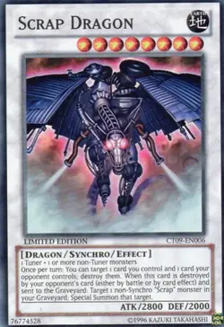 Scrap Dragon - CT09-EN006 - Super Rare - Limited Edition NM YuGiOh! 2012 Collec - Image 1