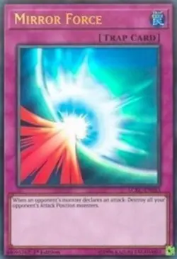 Mirror Force - LCKC-EN053 - Ultra Rare - 1st Edition NM YuGiOh! Legendary Colle - Image 1