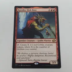 Krenko, Mob Boss Jumpstart 2022 #564 Regular - NM - Image 1