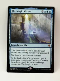 Magic Gathering-MTG-The Magic Mirror-Throne of Eldraine Non Foil Rare - Image 1