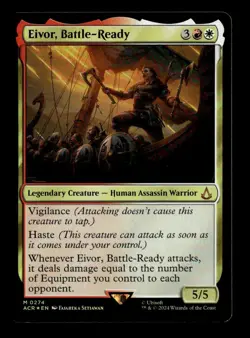 MTG - Eivor, Battle-Ready - Universes Beyond: Assassin's Creed - NM FOIL - Image 1