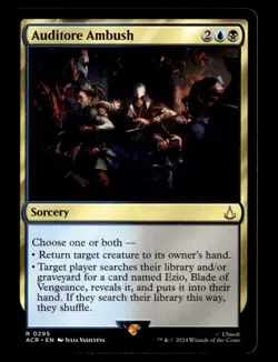 MTG - Auditore Ambush - Universes Beyond: Assassin's Creed - Near Mint - Image 1