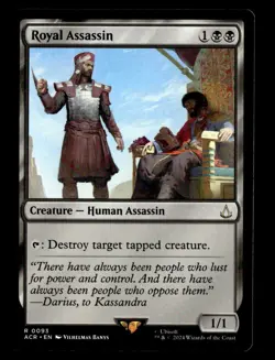 MTG - Royal Assassin - Universes Beyond: Assassin's Creed - Near Mint - Image 1