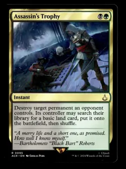 MTG - Assassin's Trophy - Universes Beyond: Assassin's Creed - Near Mint - Image 1