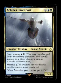MTG - Achilles Davenport - Universes Beyond: Assassin's Creed - Near Mint - Image 1