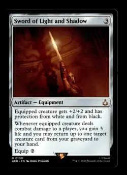 MTG - Sword of Light and Shadow - Universes Beyond: Assassin's Creed - NM - Image 1