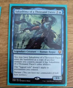 MTG Commander EDH Staples Lot Sakashima Rhystic Ragavan Jeska 10 Card Lot - Image 2