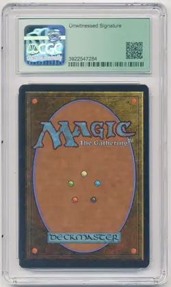 Graded Signed Winds of Change CGC 8.5 Q++ Legends Artist Justin Hampton 1994 MTG - Image 2