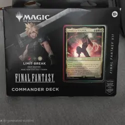 Magic The Gathering | Final Fantasy Cloud Limit Break Commander Deck New Sealed - Image 1