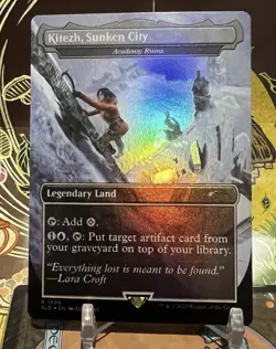MTG | Kitezh, Sunken City - Academy Ruins [Secret Lair Tomb Raider] ✨FOIL✨ - Image 1
