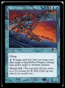 Quicksilver Dragon Magic the Gathering MTG Onslaught - Image 1